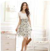 Vestido Chiffon Floral