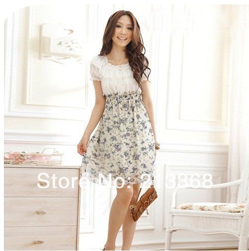 Vestido Chiffon Floral